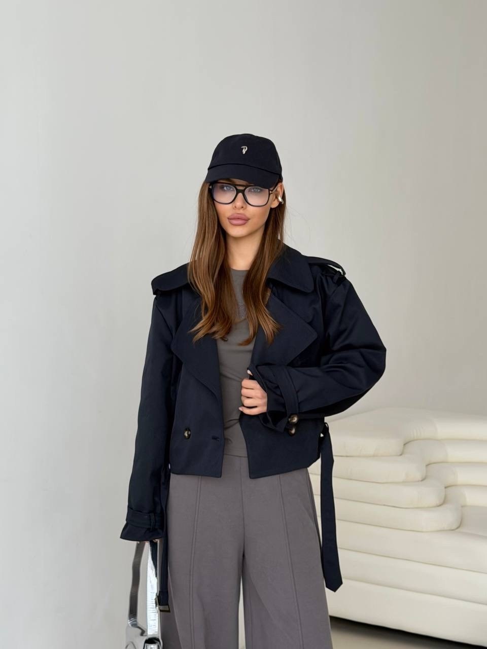 легкая куртка,полупальто,куртка женская,широкие брюки,косуха оверсайз