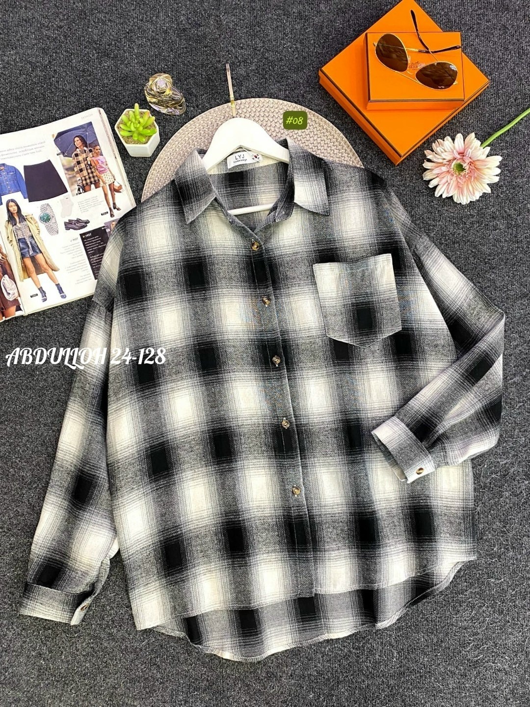 женская рубашка,рубашка в клетку,рубашка в клетку женская,клетчатая рубашка,рубашка женская оверсайз в клетку