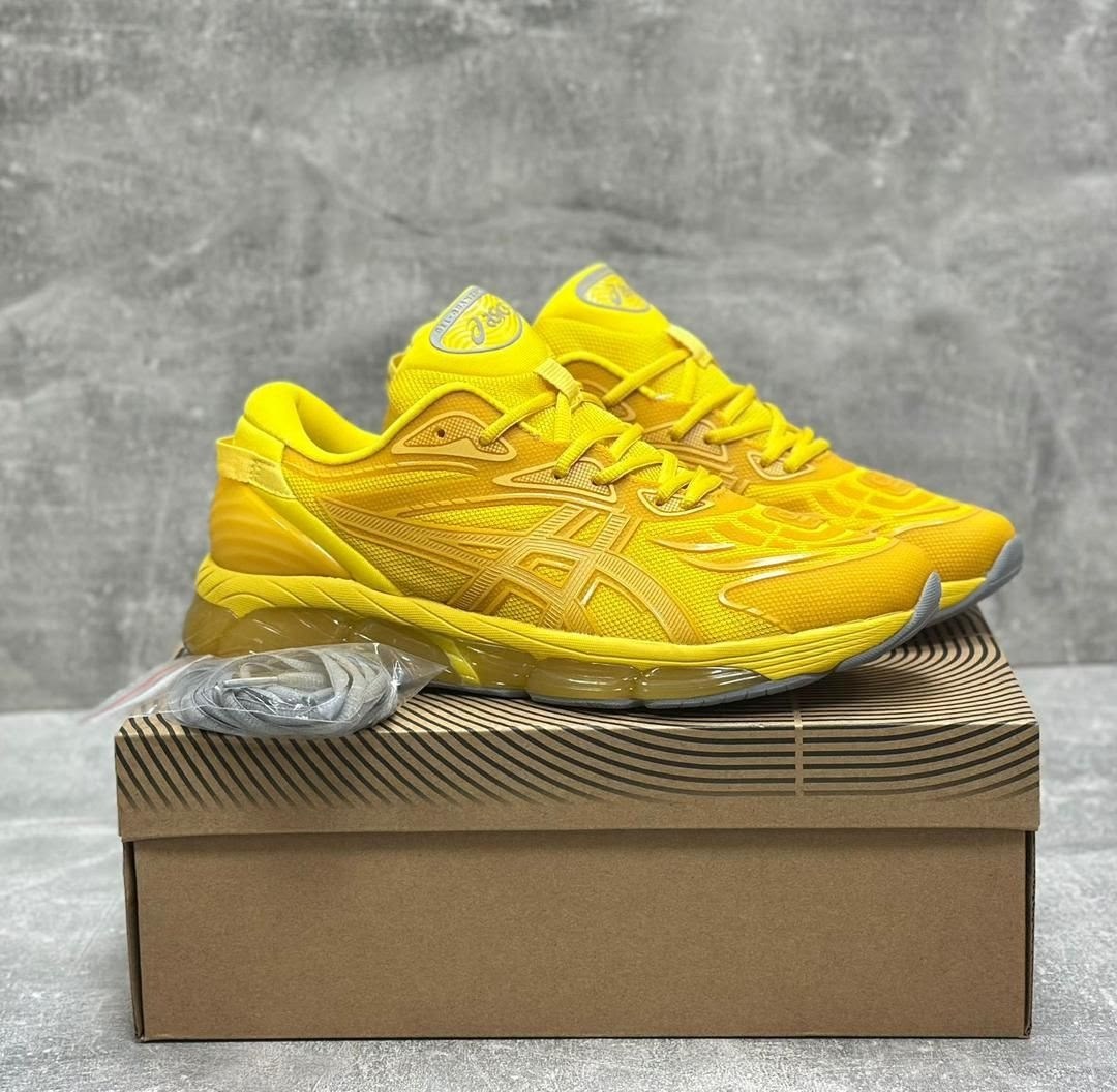 кроссовки asics,желтые кроссовки,оригинальные кроссовки,кроссовки,кроссовки низкие