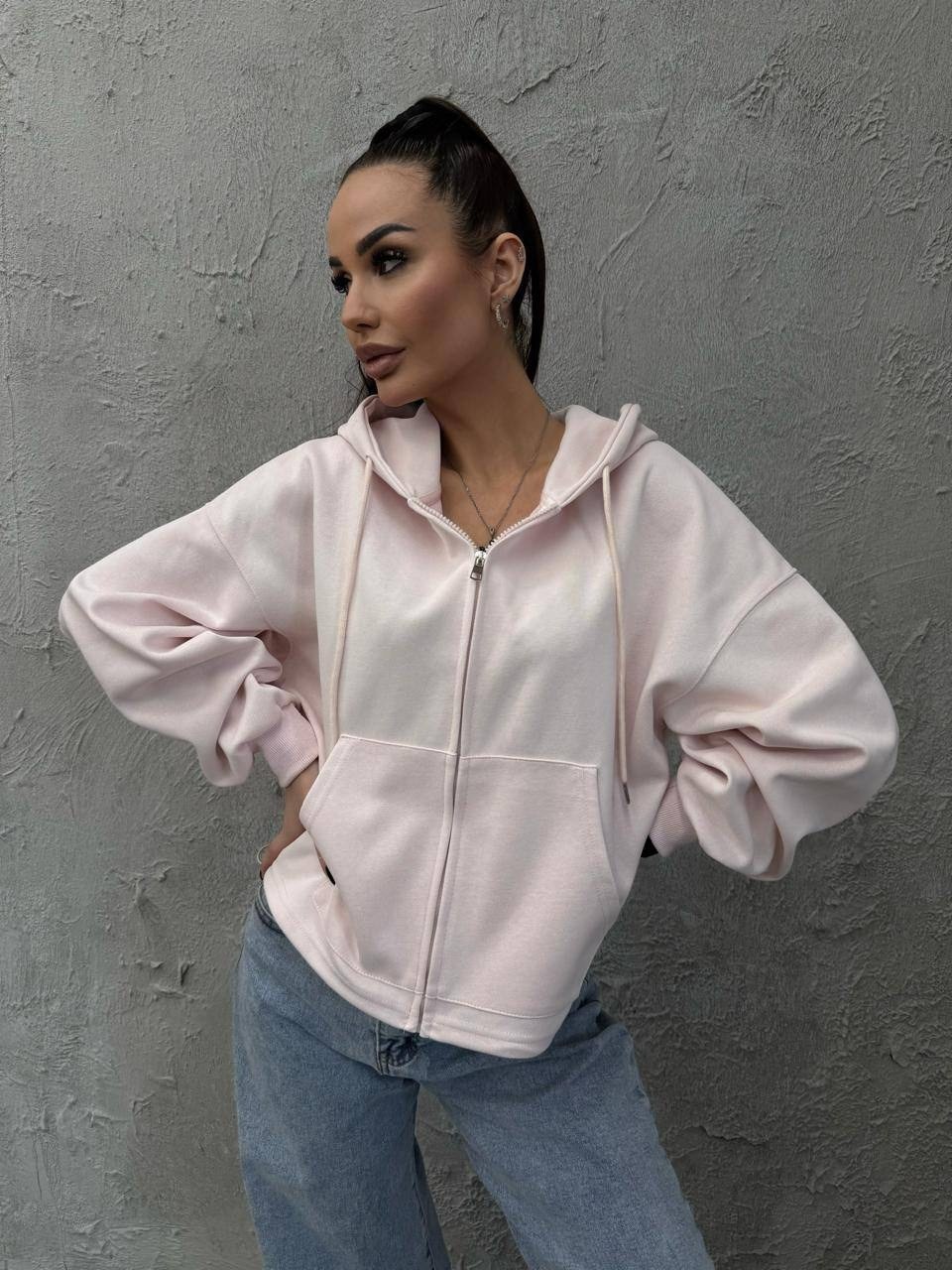 оверсайз толстовка,толстовка женская,женская кофта,толстовка,толстовка на молнии