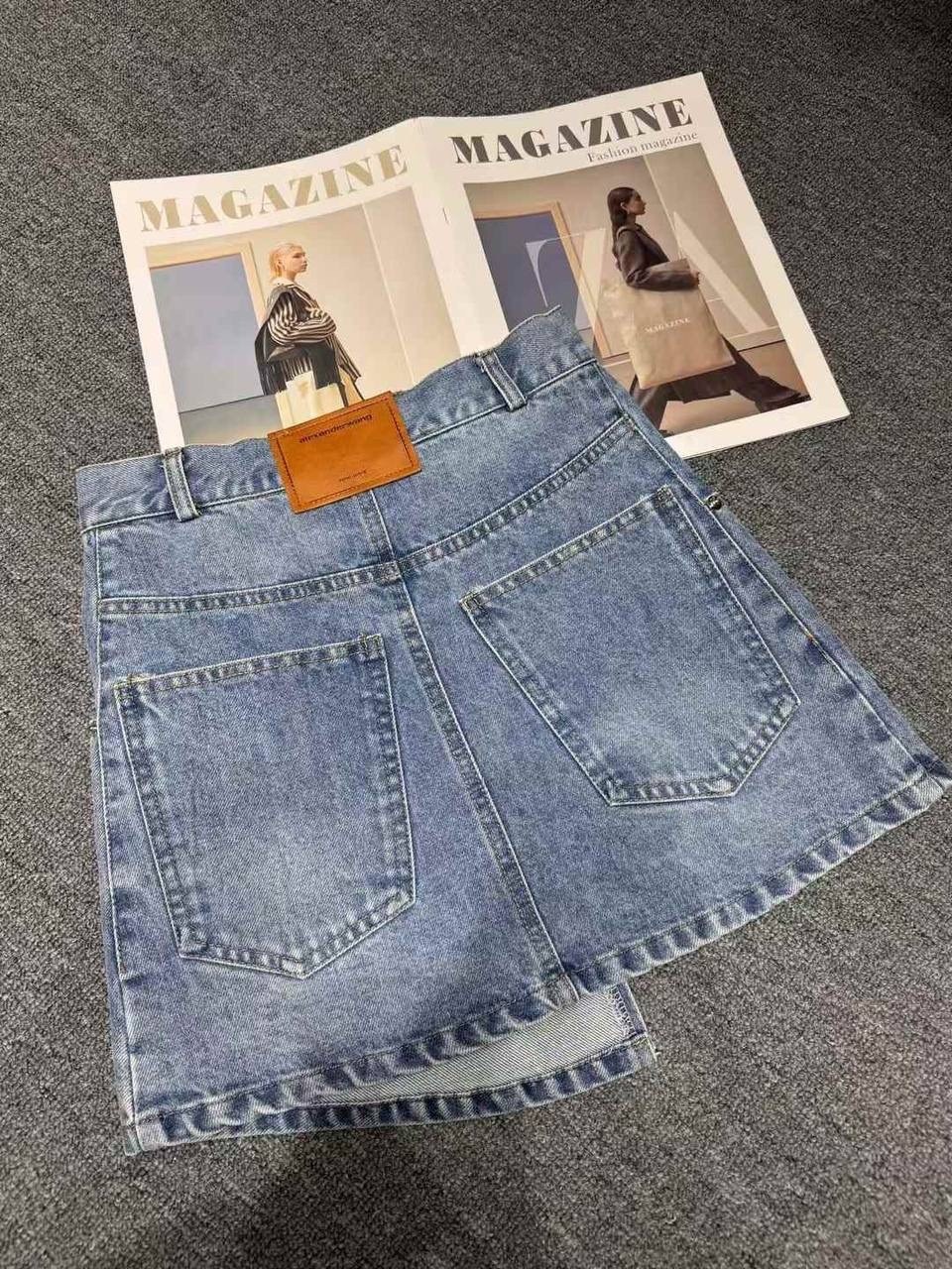 юбка джинсовая,женские джинсовые юбки,женская джинсовая юбка с высокой талией,классическая высокая талия джинсовая юбка,джинсовая юбка короткая
