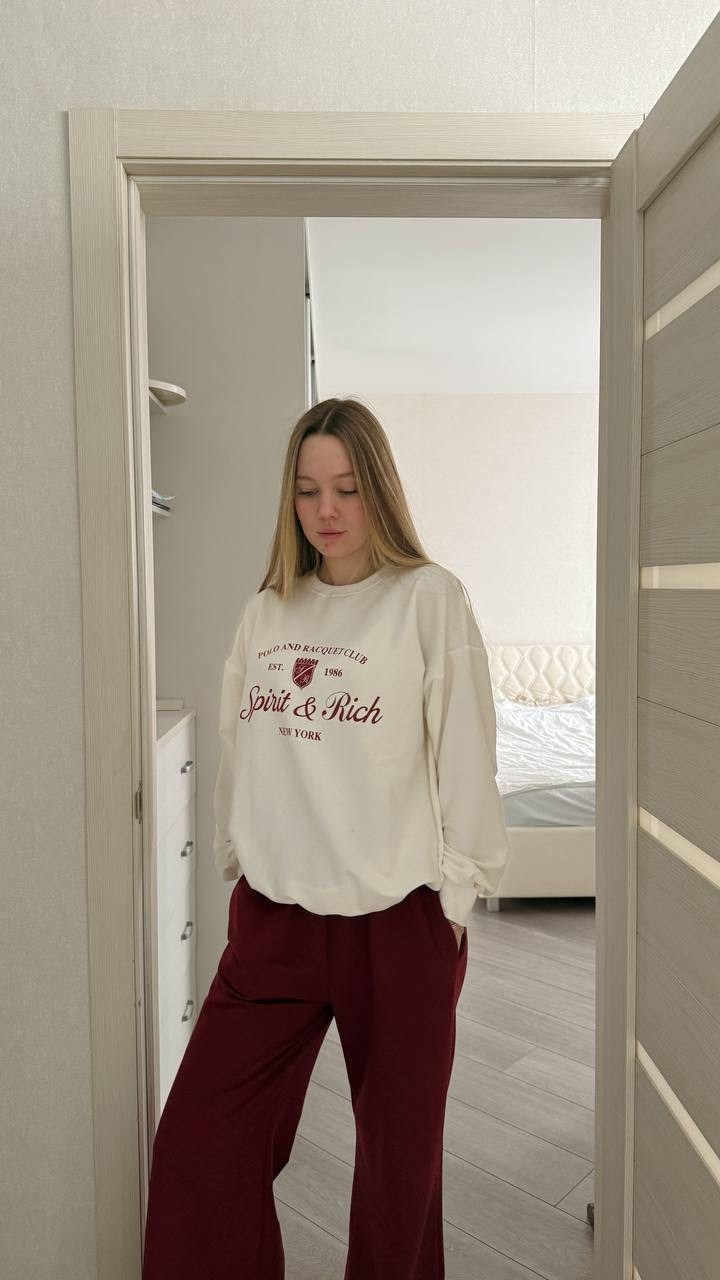 свитшот top478,свитшот женский утепленный,свитшот,оверсайз худи,костюм женский