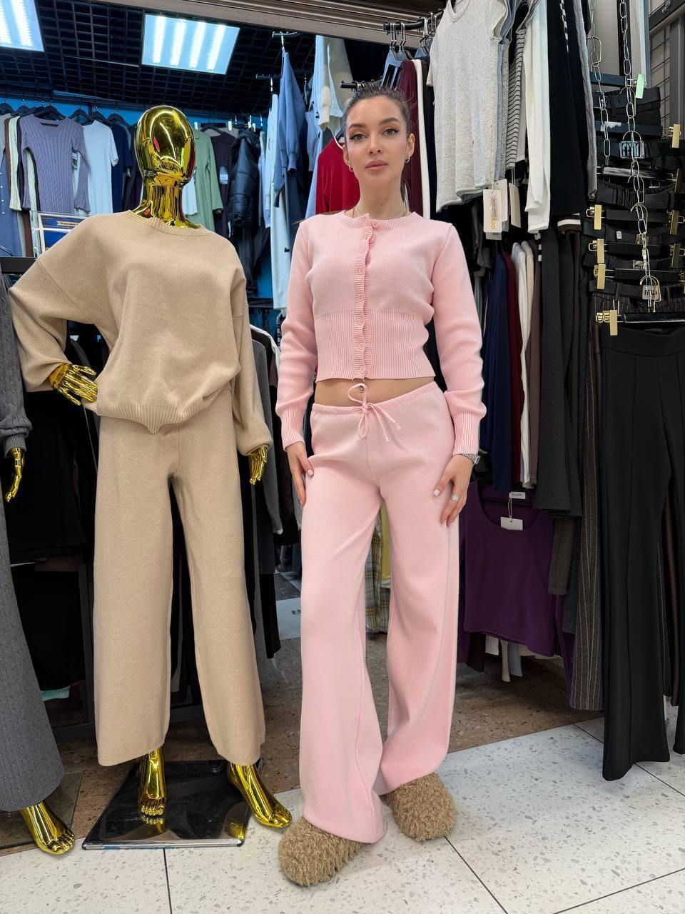 трикотажный костюм женский,костюм с брюками,вязаный костюм женский,трикотажный костюм,женские костюмы