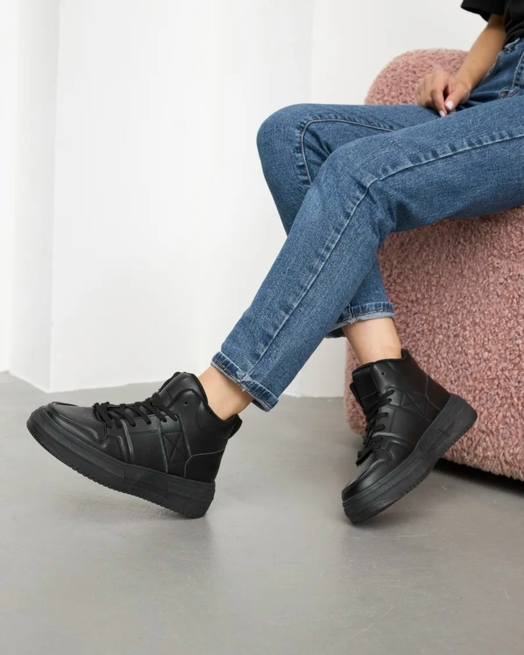 ,кроссовки черные,кроссовки женские,кроссовки женские зимние,кроссовки высокие женские