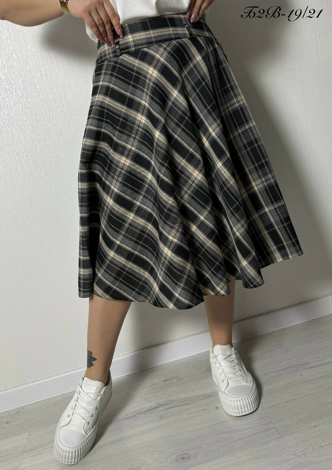 юбка,юбка в клетку,клетчатая юбка миди,женская юбка,юбка миди