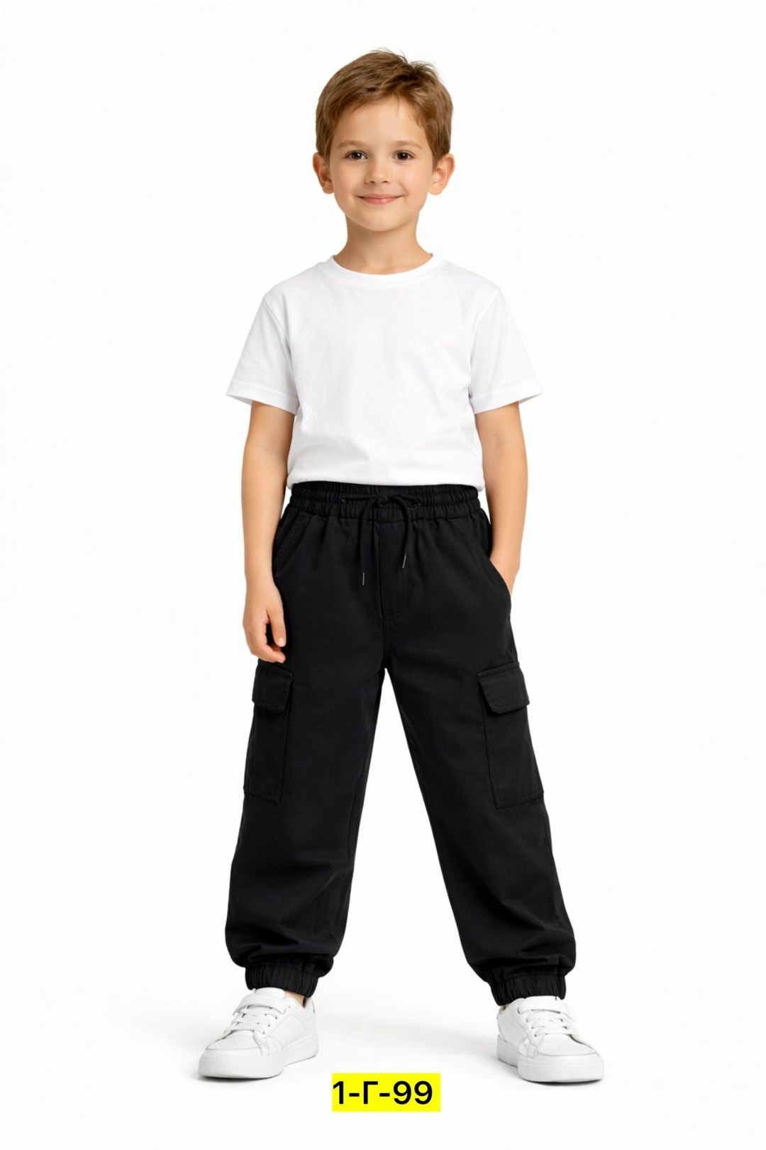 брюки джоггеры для мальчика,брюки для мальчиков,брюки карго для мальчика,брюки карго для мальчика 33-91234 черный,джоггеры для мальчика