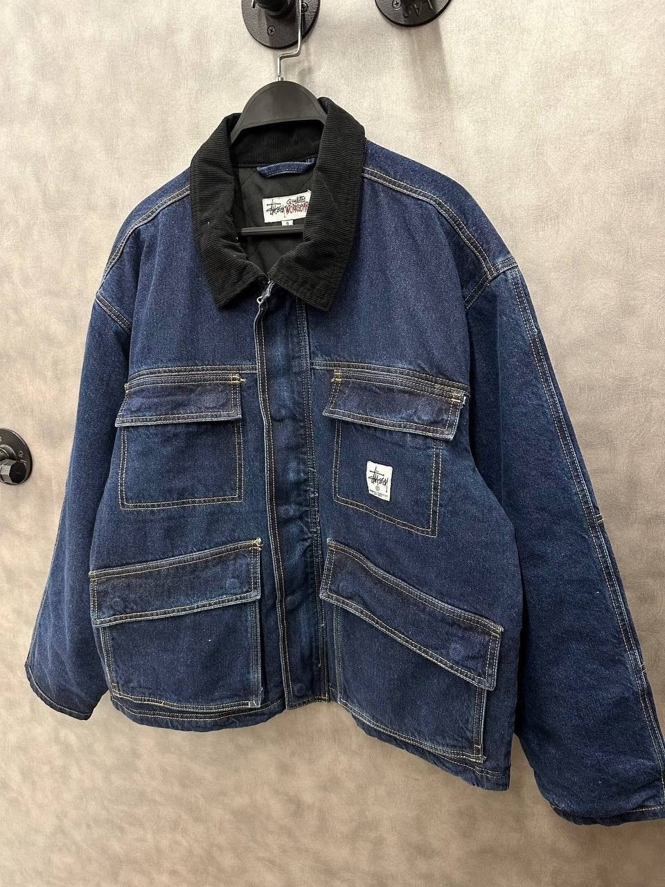 джинсовая куртка,джинсовая куртка утепленная,мужская джинсовая куртка,джинсовая куртка carhartt,джинсовка carhartt