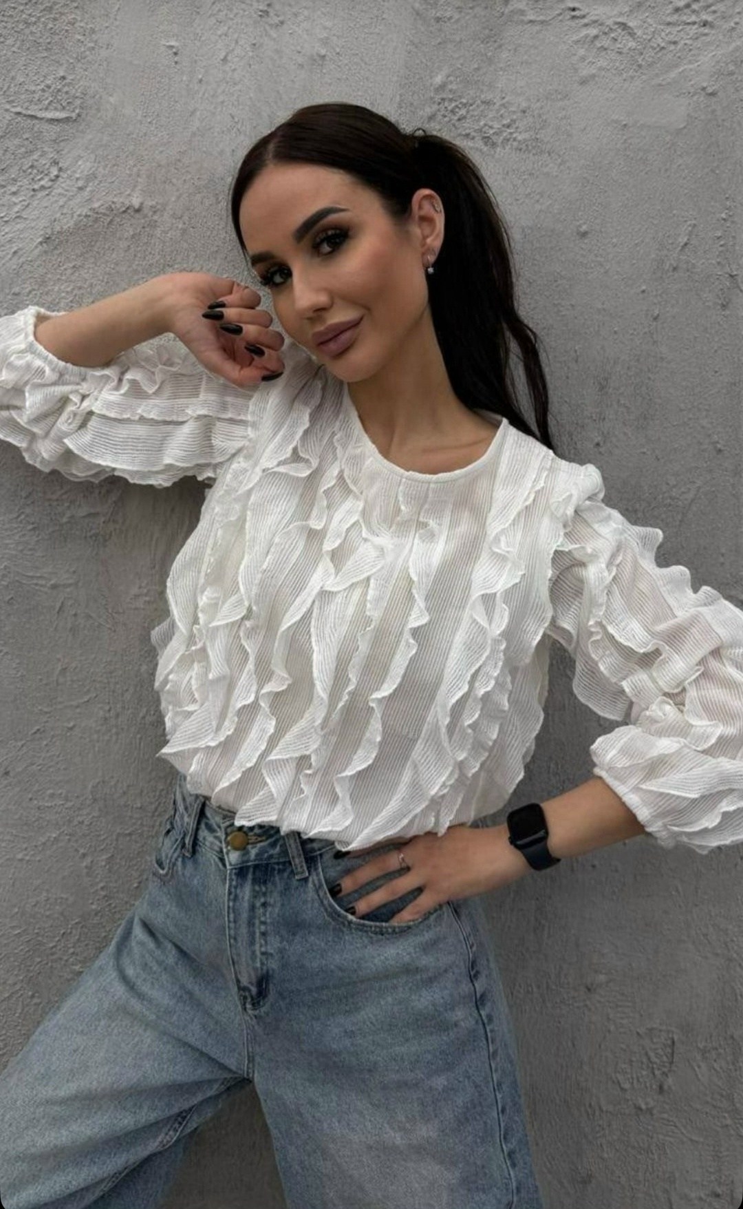 блузка стильная,блузка с оборками,блузы,блузка с рюшами и воланами,нарядная блузка