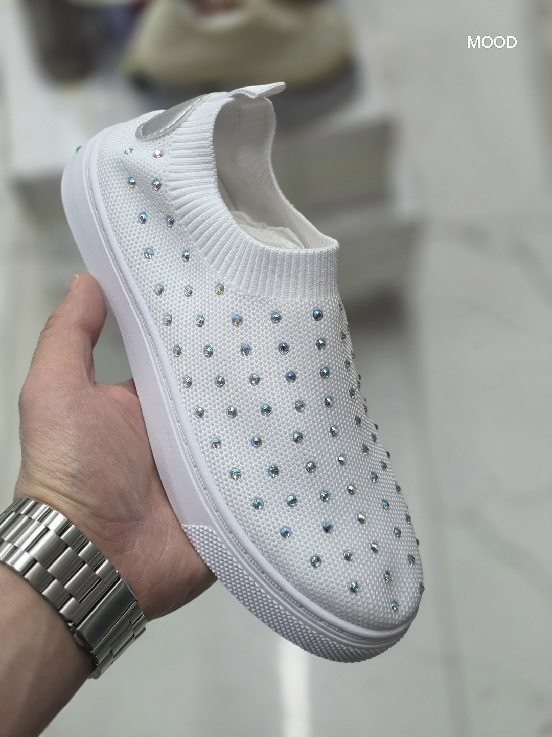 ,слипоны женские,кроссовки-носки женские со стразами,кроссовки женскиe,женская