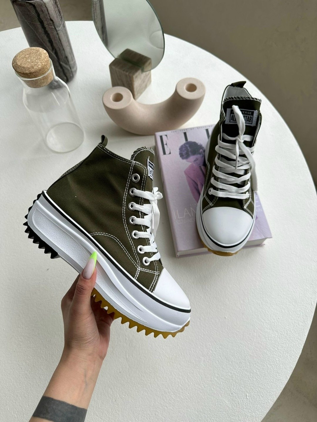 ,конверсы run star hike,массивные кеды,женские кроссовки,кеды женские на платформе