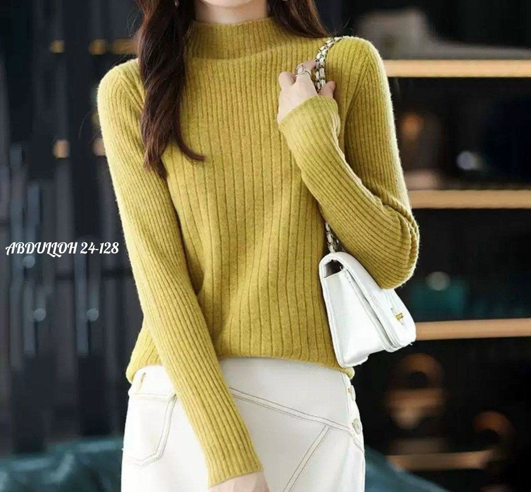 свитер женский вязаный,свитера женские,женский кашемировый свитер с высоким воротником,женский свитер с высоким воротником однотонной,женский вязаный свитер с высоким воротником