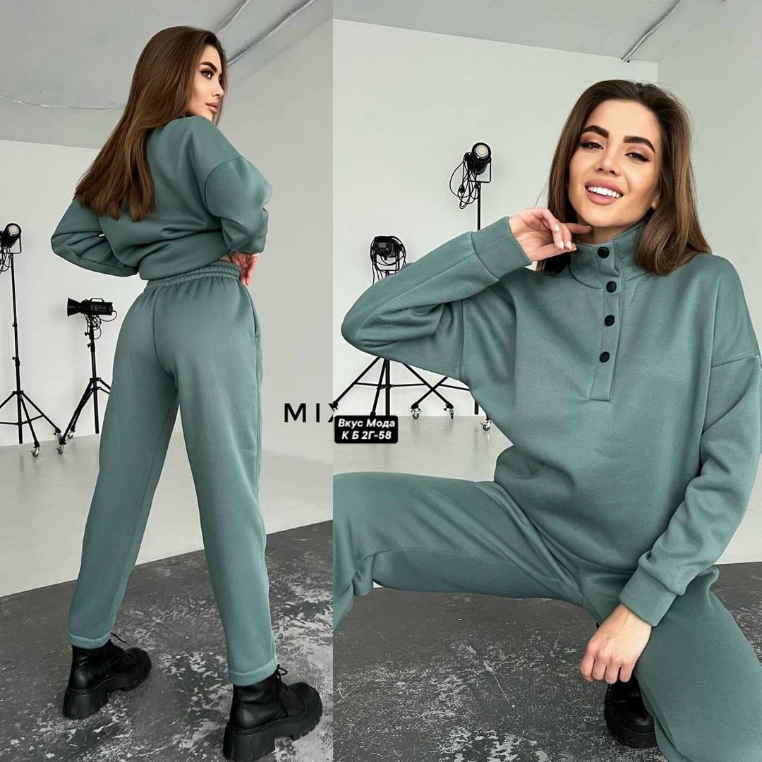 спортивный костюм женский на флисе,спорт костюм женский на флисе цвет черный,женский спортивный костюм на флисе черный,спортивные костюмы,костюм спортивный с начесом флисовый m&k clo цвет черный