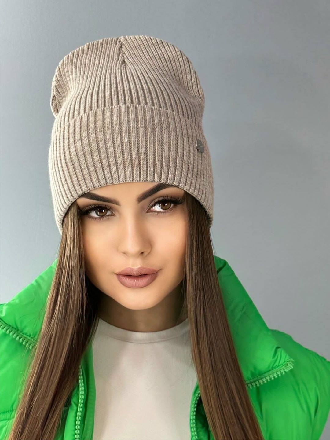 женская шапка,шапка бини,шапки женские 2026,вязаная женская шапка,шапка