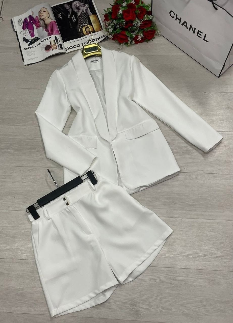 костюм пиджак и шорты,костюм двойка женская,костюм тройка женский,двойка костюм с пиджаком и шортами lr store,костюмы женские