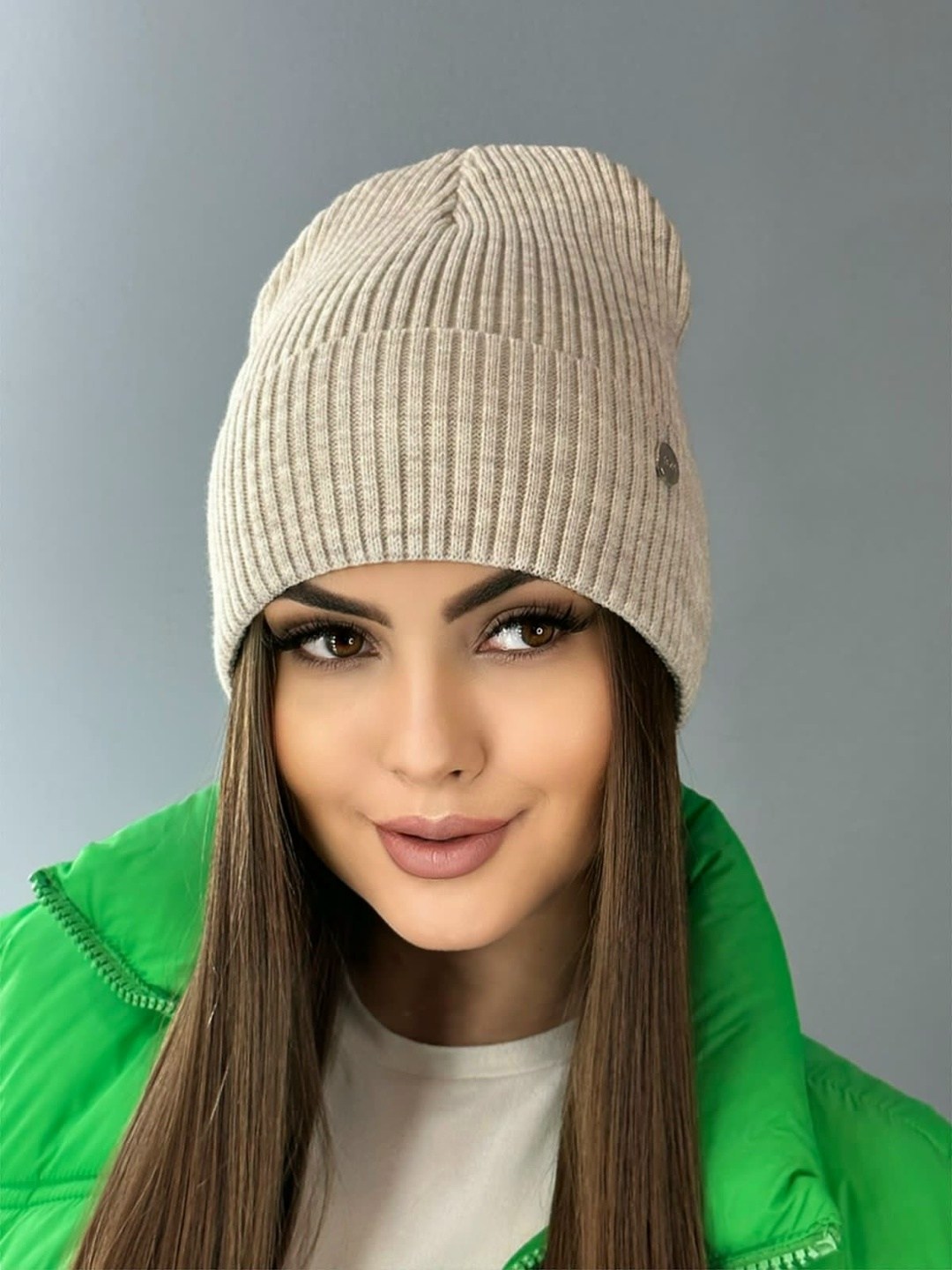 женская шапка,шапка бини,шапки женские 2026,вязаная женская шапка,шапка