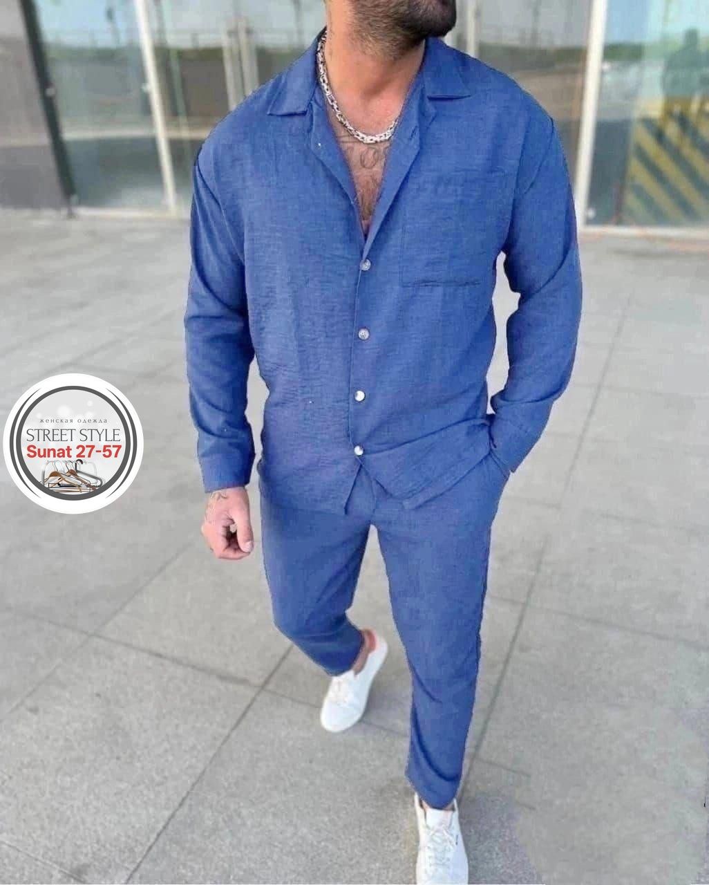 костюм с рубашкой,костюм двойка для мужчин лен,костюм летний мужской,костюм мужской летний 48-58,мужской костюм двойка