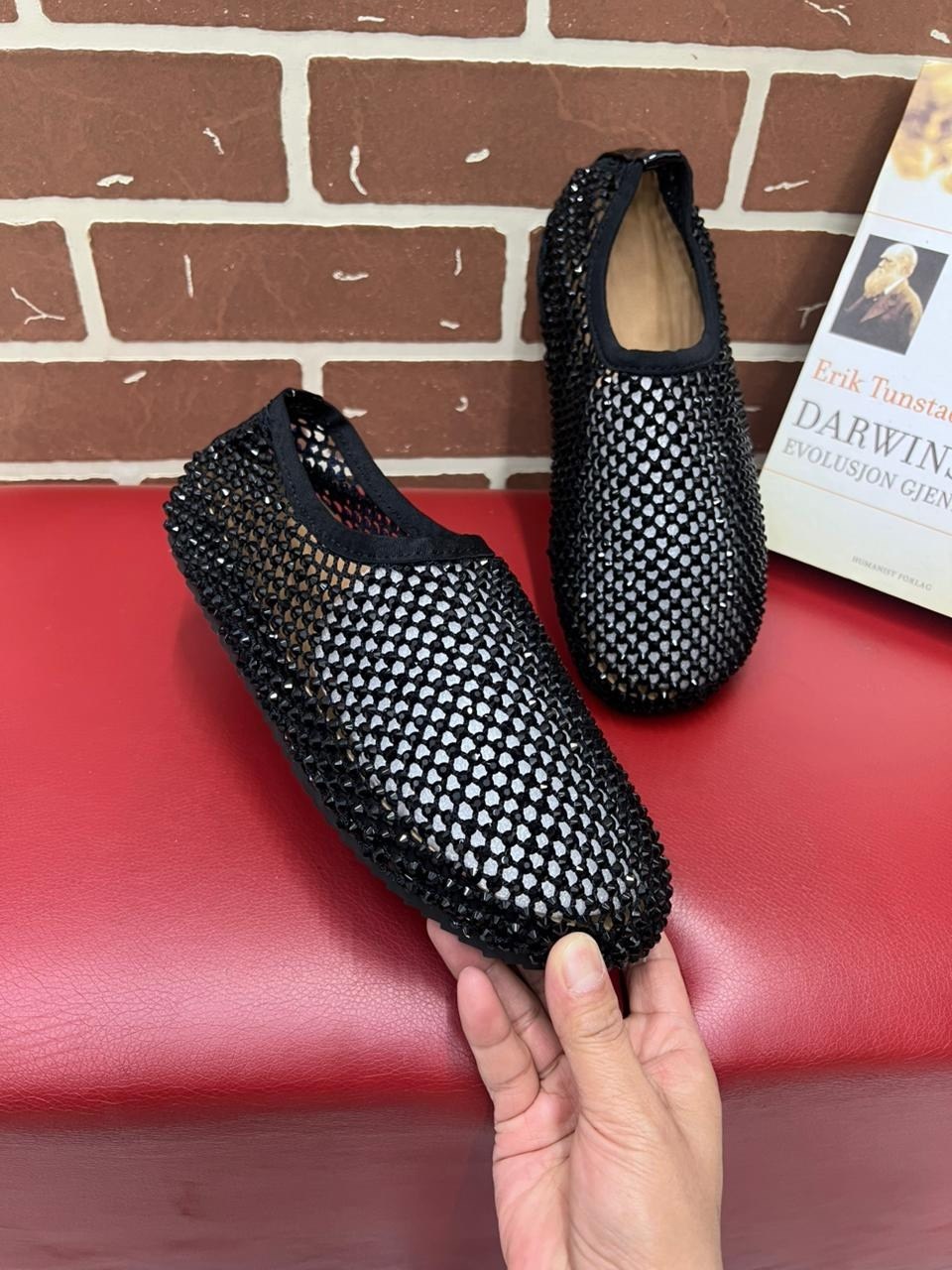 ,босоножки с перфорацией,туфли на плоской подошве, на плоской подошве,слипоны женские