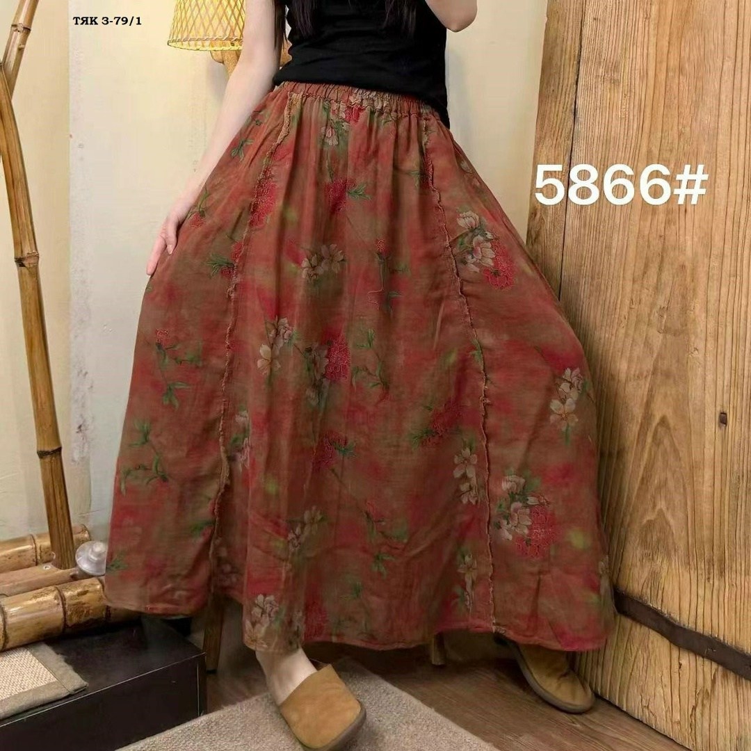 женская хлопковая юбка с цветочным принтом,женская винтажная юбка с цветочным принтом,летняя юбка с цветочным принтом в этническом стиле,юбка с цветочным принтом,юбка