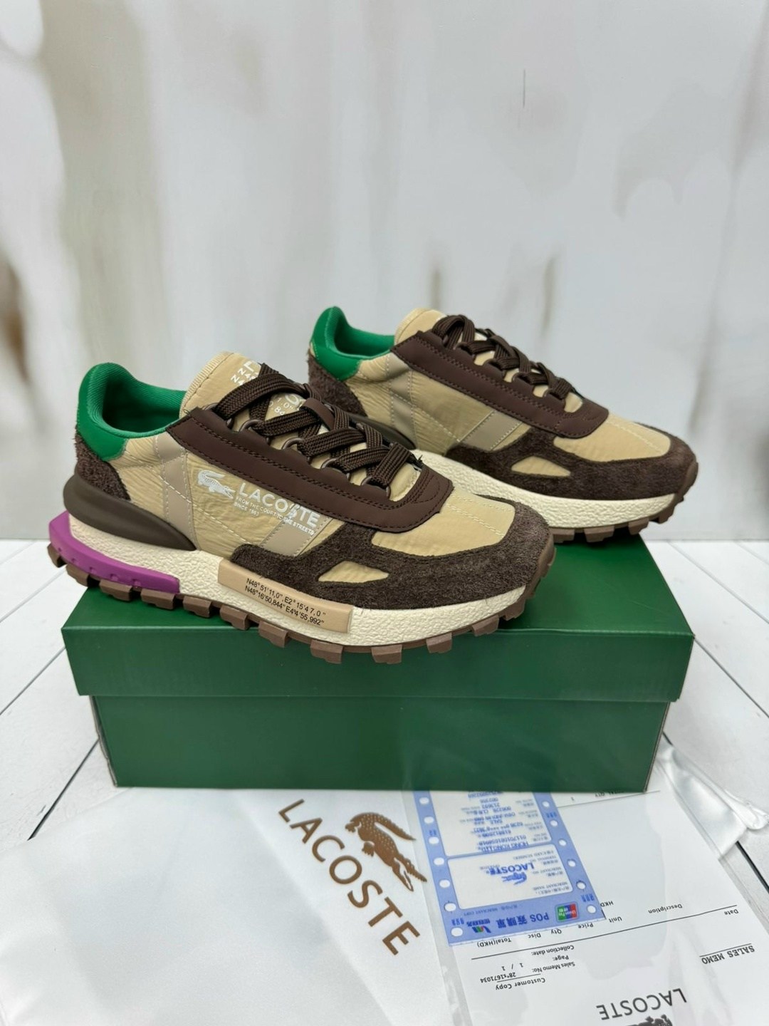 кроссовки lacoste,кроссовки lacoste elite active,кроссовки женские lacoste elite active коричневый,,lacoste low-top casual shoes women's light brown green