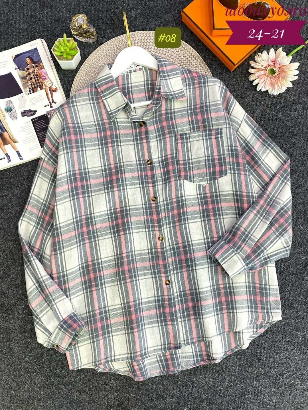 рубашка женская в клетку,женская рубашка,рубашка в клетку,повседневная рубашка,рубашка свободная