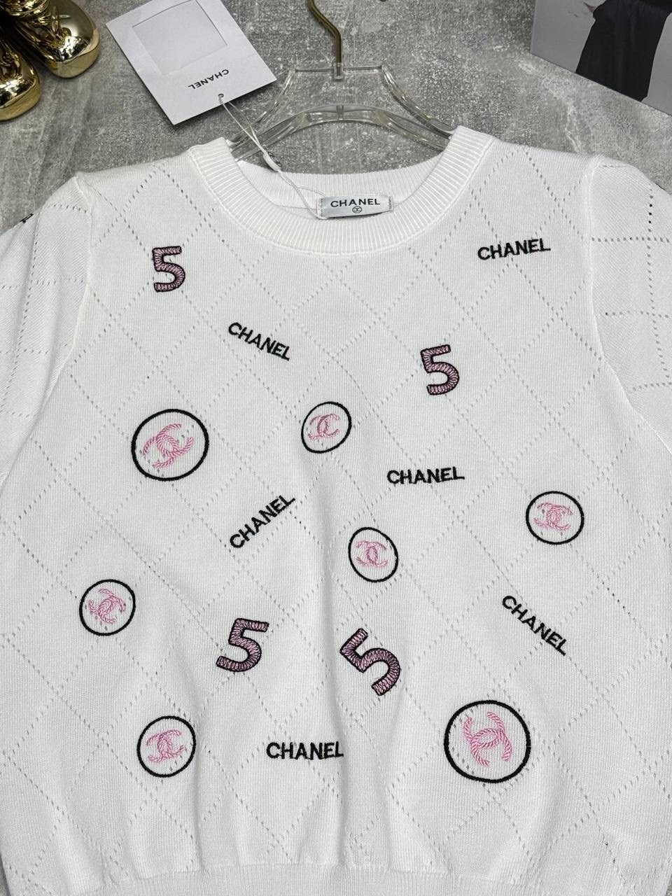 футболка chanel,футболка женская chanel,джемпер chanel,в стиле шанель,женская кофта