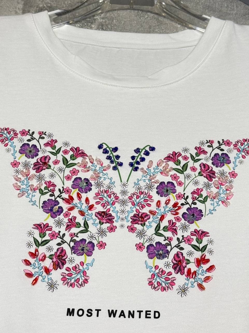 женская футболка,футболки для женщин,дизайн футболки,футболка с бабочками,футболка с принтом