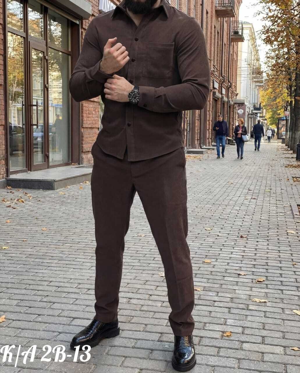 костюм двойка вельвет мужской,костюм двойка для мужчин вельвет,мужской вельветовый костюм,костюм двойка вельветовый брючный с рубашкой tm limited,мужская мода