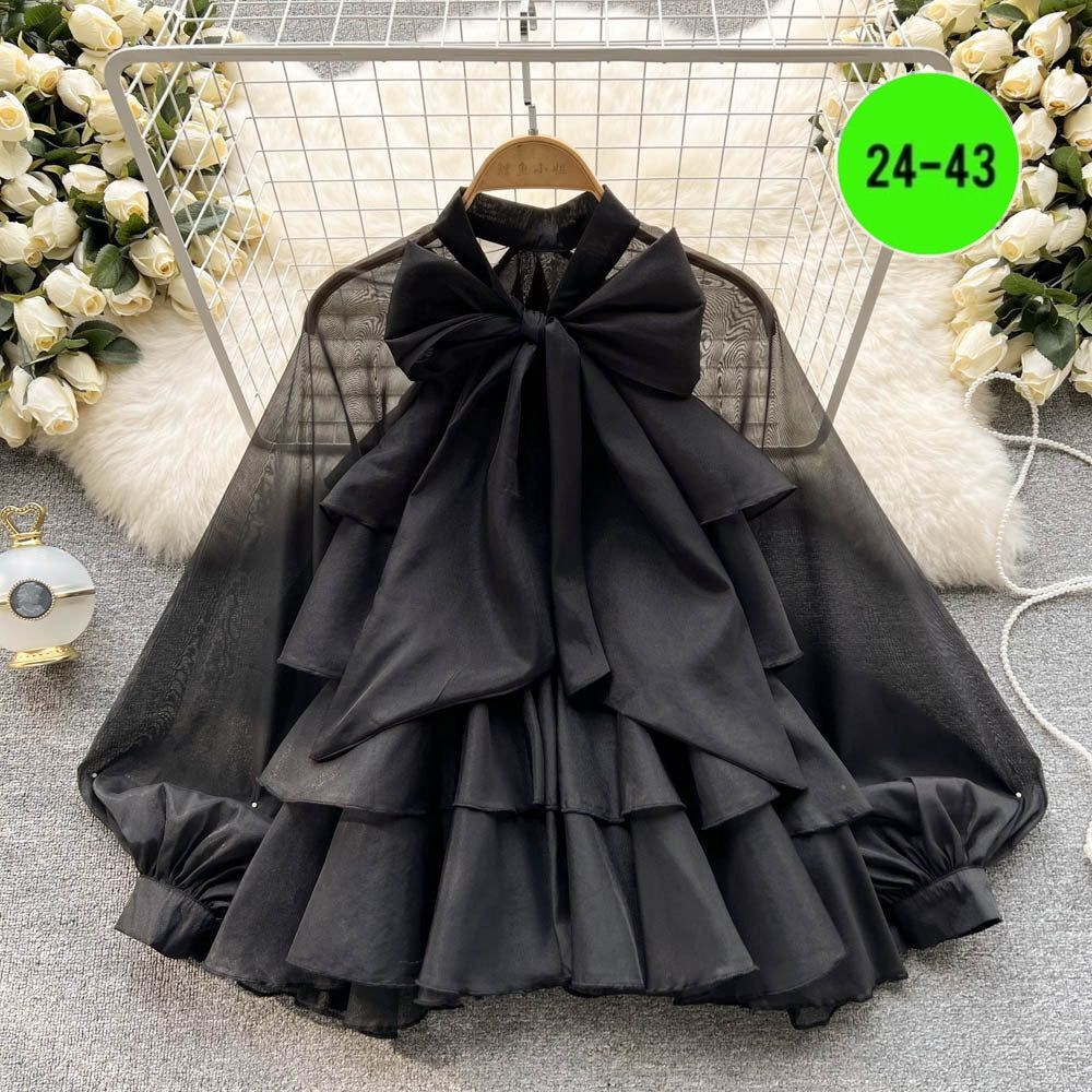 блузка женская шифоновая,блузка из шифона,блузка элегантная,блузка бант,блузка с оборками