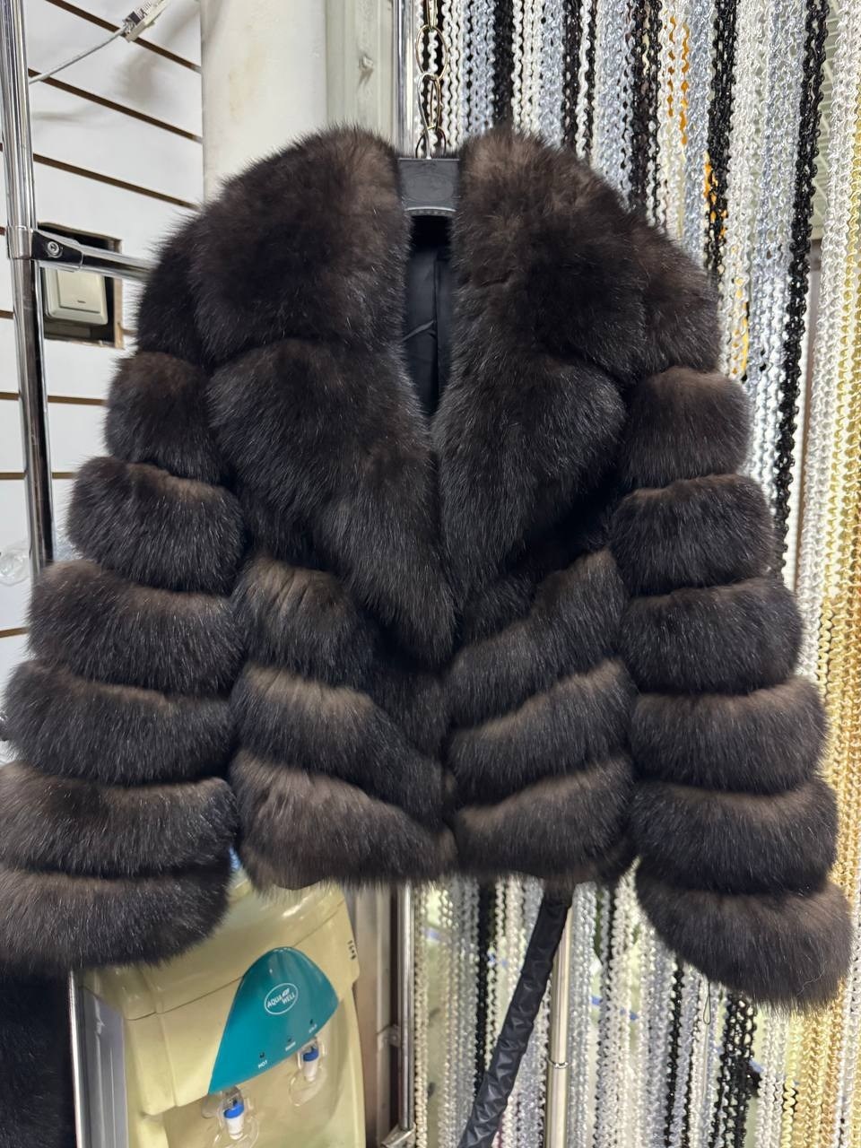 шуба из песца,шуба автоледи песец колотый лед,шуба песец,шубка из песца,шуба из песца колотый лед