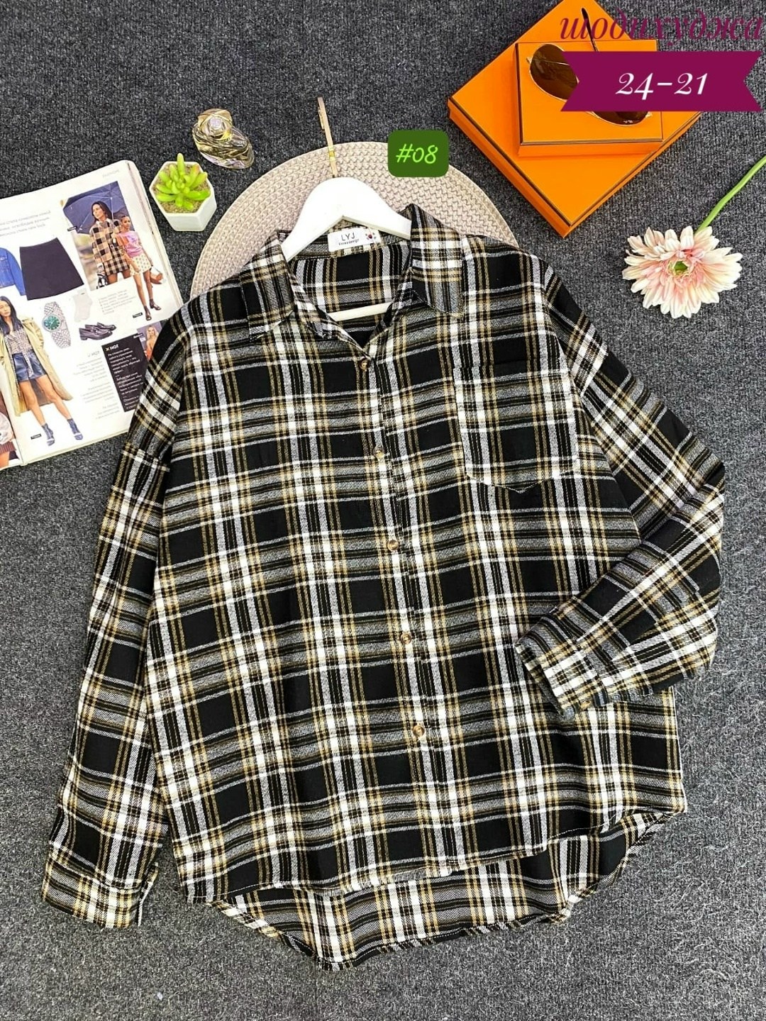 рубашка женская в клетку,женская рубашка,рубашка в клетку,повседневная рубашка,рубашка свободная