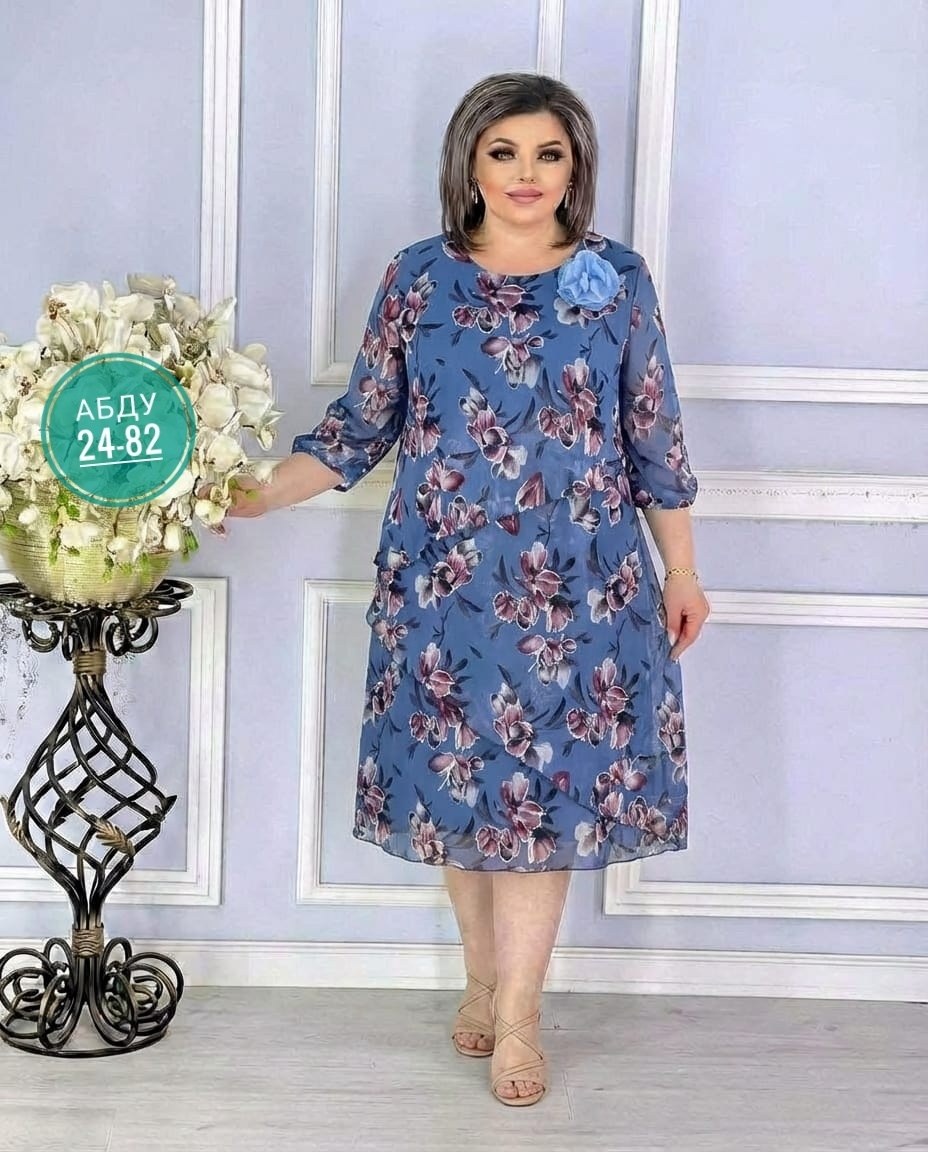 платье повседневное большие размеры,платье для женщин,платье шифоновое большие размеры,женское платье из шифона больших размеров,платье