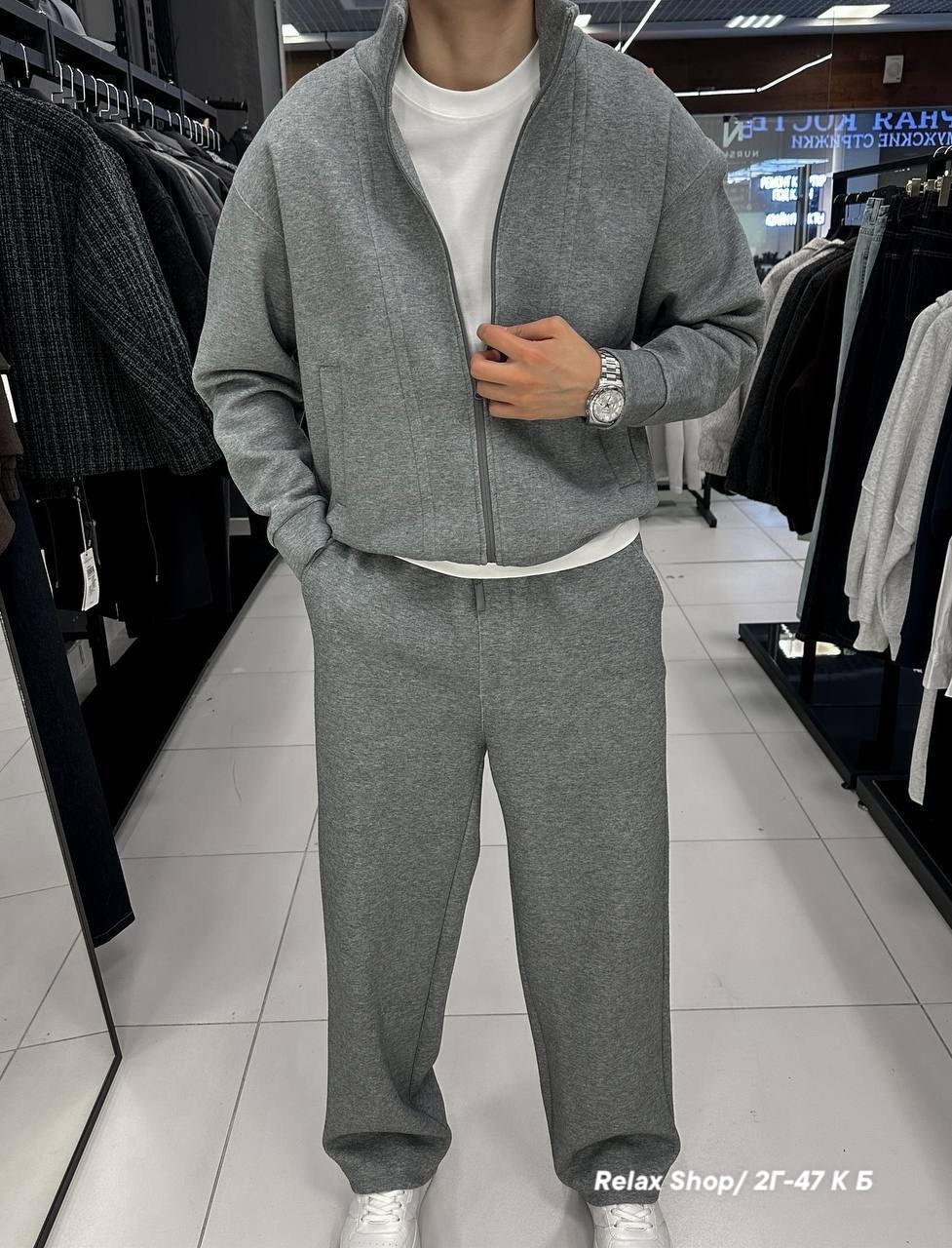 мужской спортивный костюм серого цвета,спортивный мужской костюм,мужская мода,спортивный костюм мужской на флисе,спортивный костюм