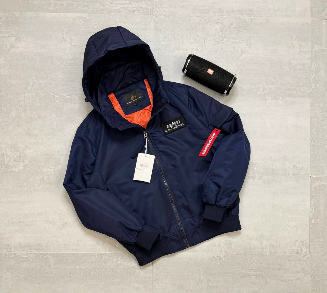 мужская куртка бомбер alpha industries ma-1 flight,куртка бомбер,куртка мужская бомбер фирмы альфа индастриал,куртка alpha industries ma-1 hooded rib flight jacket replica blue,бомбер альфа индастриз