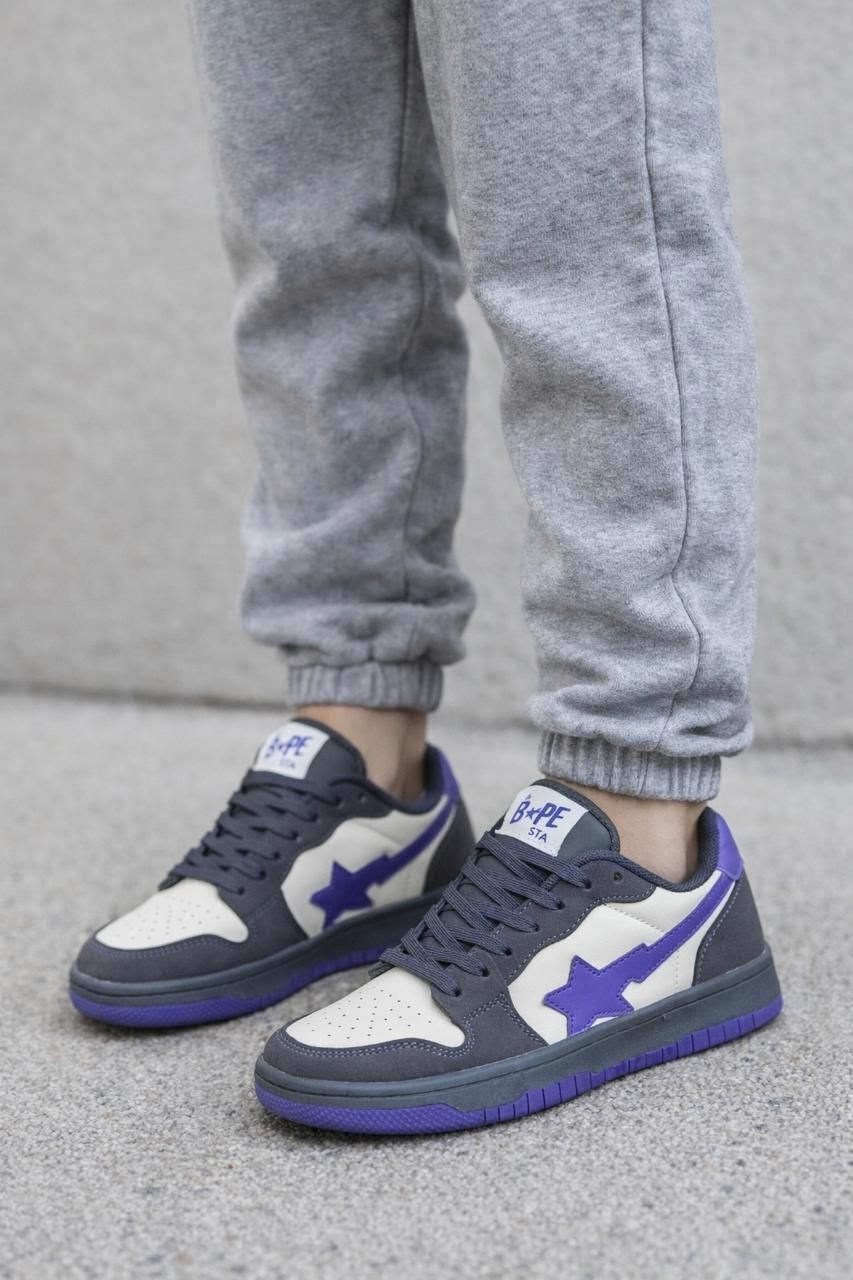 кроссовки bape sta,кроссовки bape sta фиолетовые,кроссовки bape,кроссовки bape sta low,кеды bape sta