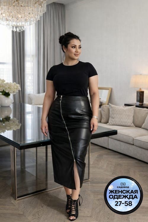 женская юбка из экокожи,юбка женская кожаная,кожаные юбки для полных,юбка женская,кожаная юбка больших размеров
