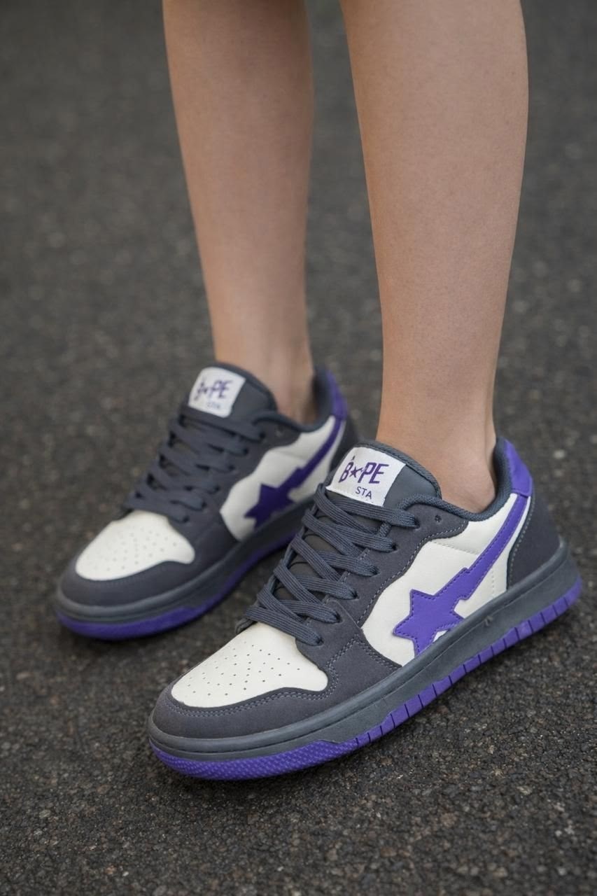 кроссовки bape sta,кроссовки bape sta фиолетовые,кроссовки bape,кроссовки bape sta low,кеды bape sta