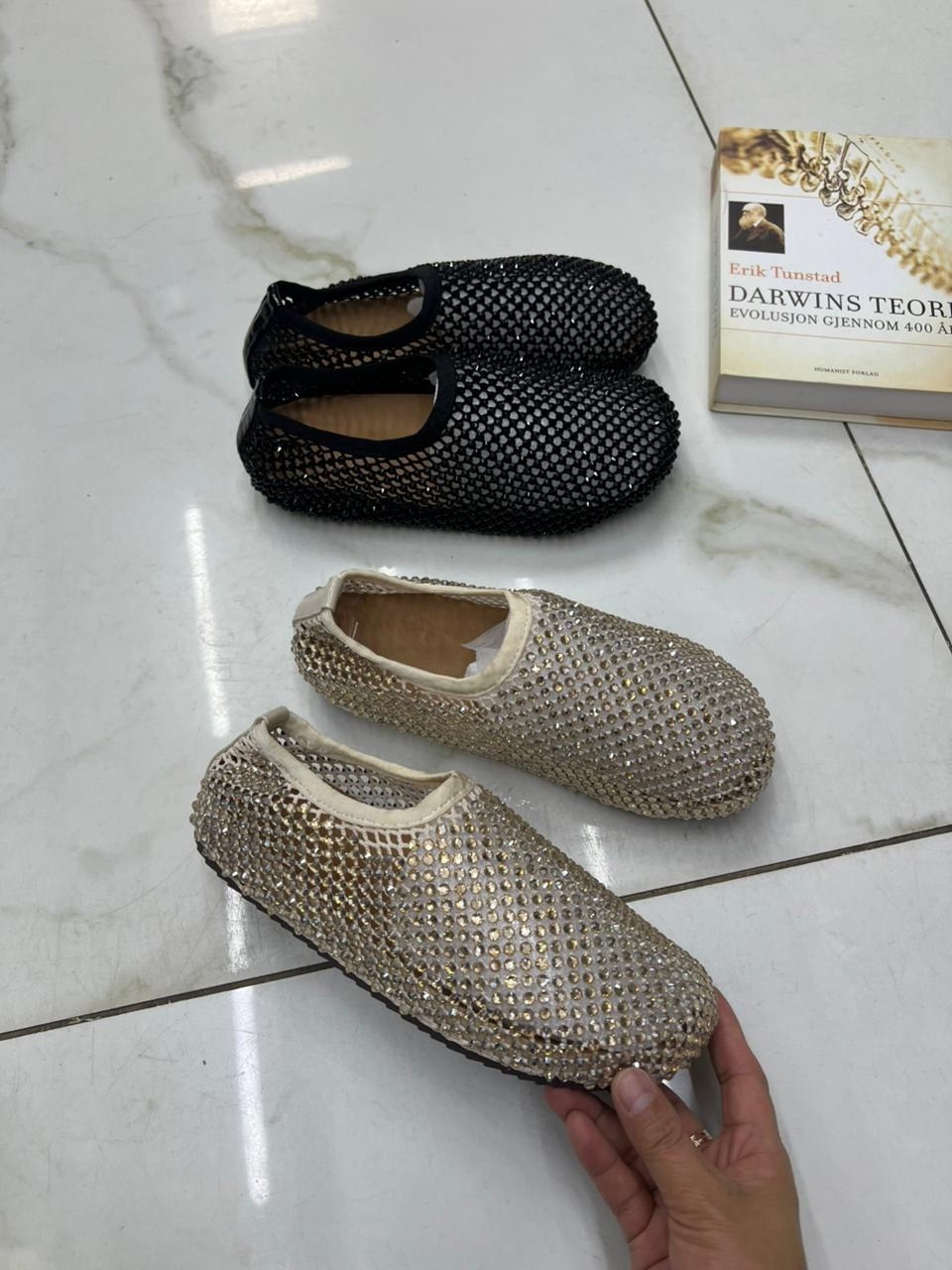 ,босоножки с перфорацией,туфли на плоской подошве, на плоской подошве,слипоны женские