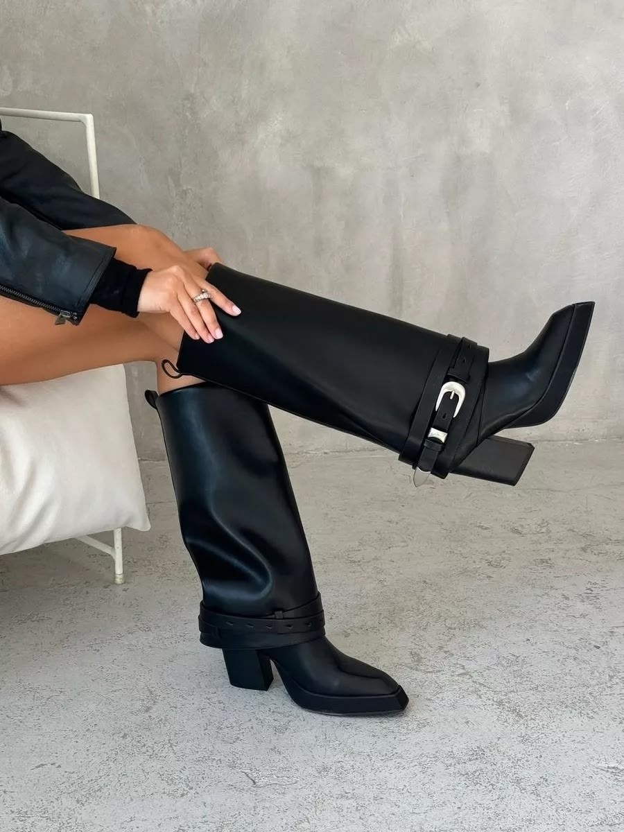 сапоги трубы,сапоги казаки демисезонные с широким голенищем и ремешком tm diamond цвет черный,сапоги калоты трансформер в ботфорты,сапоги эко кожа, женская сапоги эко кожа