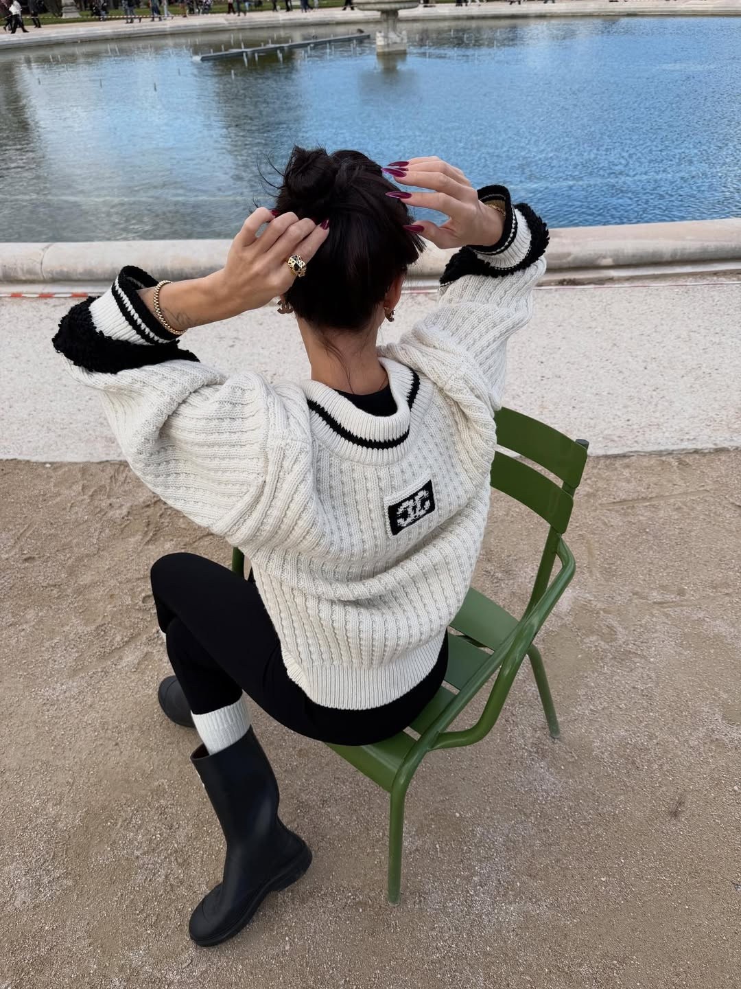 свитер,кофта женская,свитер оверсайз y2k вязаный moodrise 360906182,свитер женский,свитер женский кофта chanel