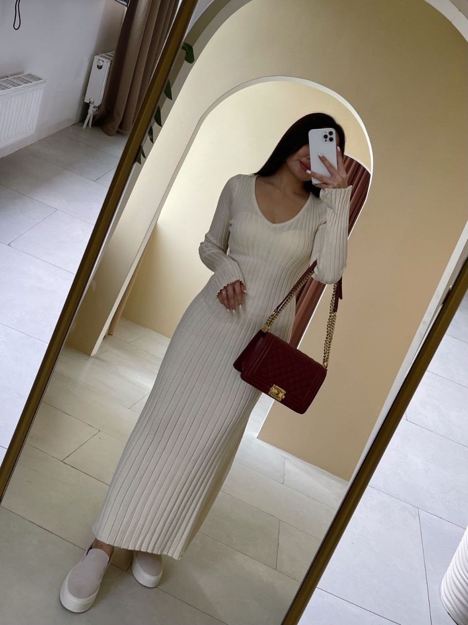 платье лапша женское трикотажное,платье лапша вязаное теплое a&b_dress_code,трикотажное платье-лапша с поясом seven wishes цвет молочный,платье женское,трикотажное платье