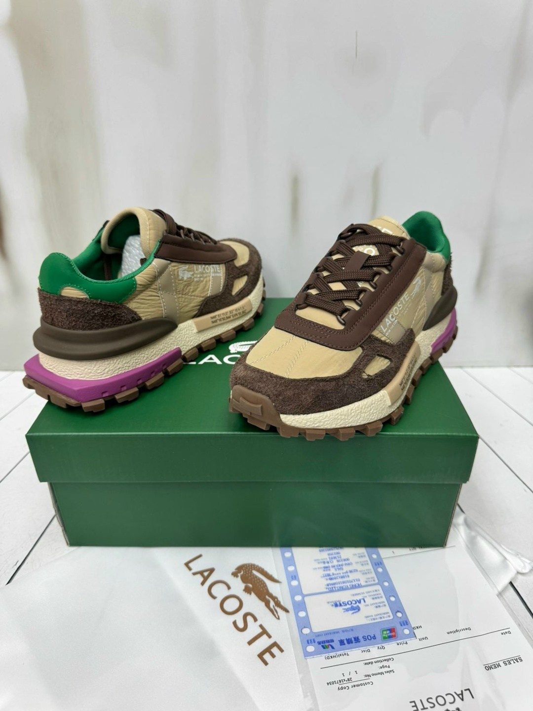 кроссовки lacoste,кроссовки lacoste elite active,кроссовки женские lacoste elite active коричневый,,lacoste low-top casual shoes women's light brown green