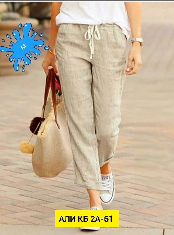 свободные летние брюки женские,летние женские брюки,брюки женские повседневные,брюки женские,летние женские брюки из хлопка и льна
