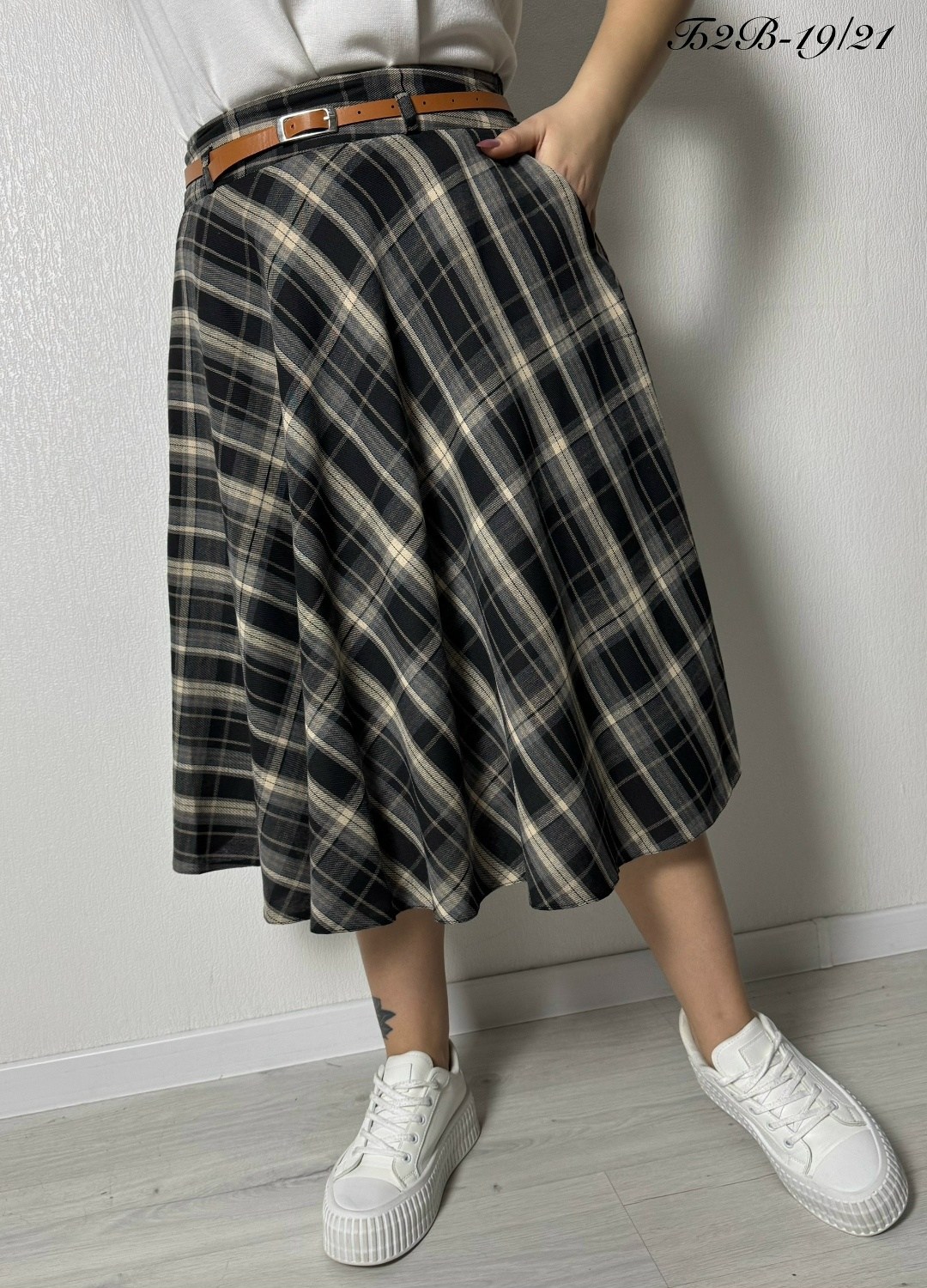 юбка,юбка в клетку,клетчатая юбка миди,женская юбка,юбка миди