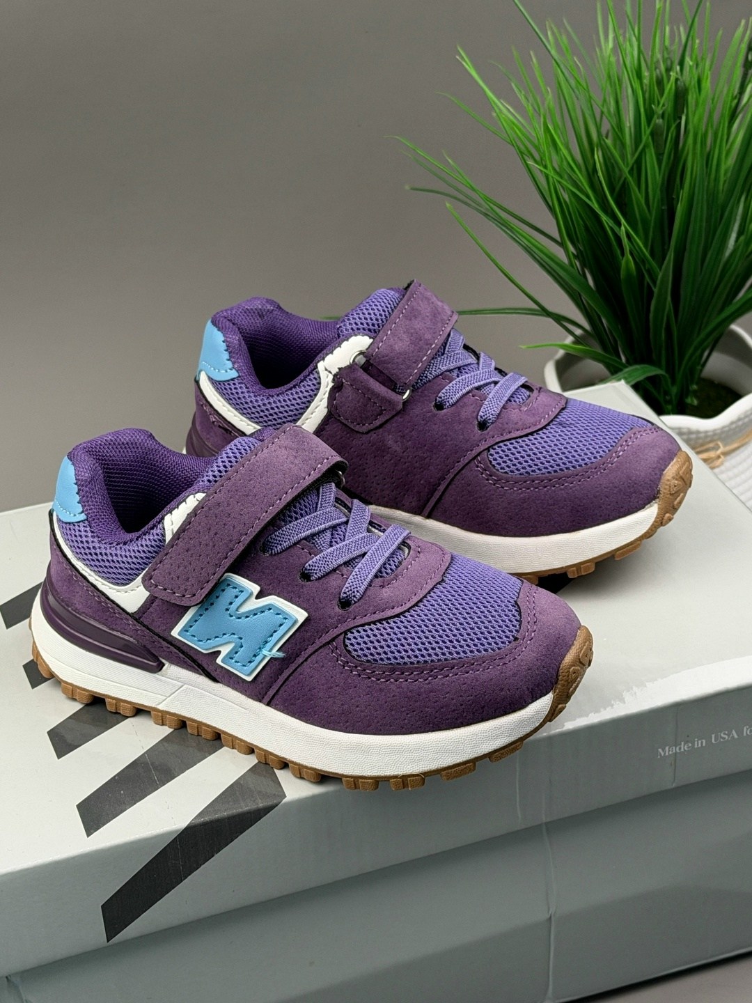 нью баланс кроссовки сиреневые,детские кроссовки,кроссовки, детская,кроссовка детская