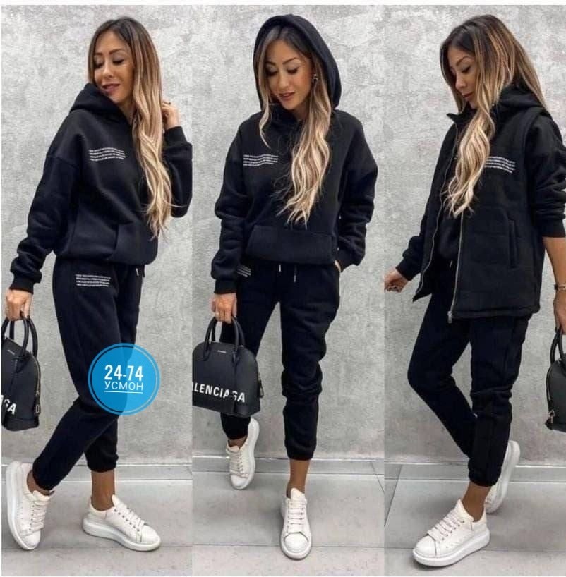 костюм тройка женский,серый костюм тройка женский,женский спортивный костюм на флисе,костюм женский,теплые спортивные костюмы женские