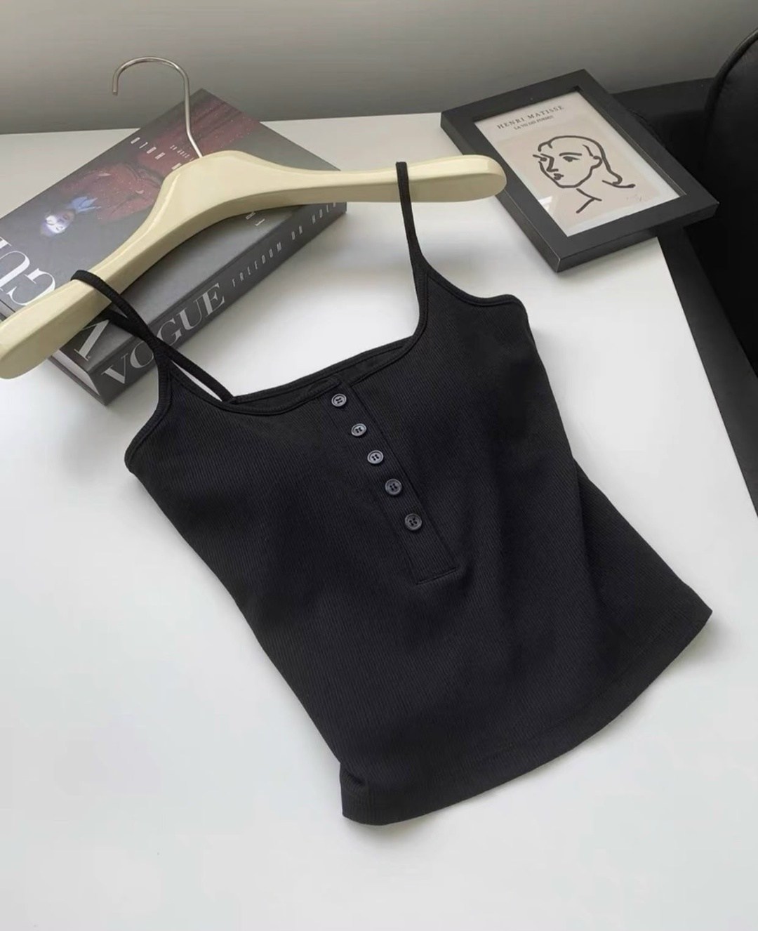 женская майка,женский топ,топы и майки,топ на пуговицах,хлопковые топы