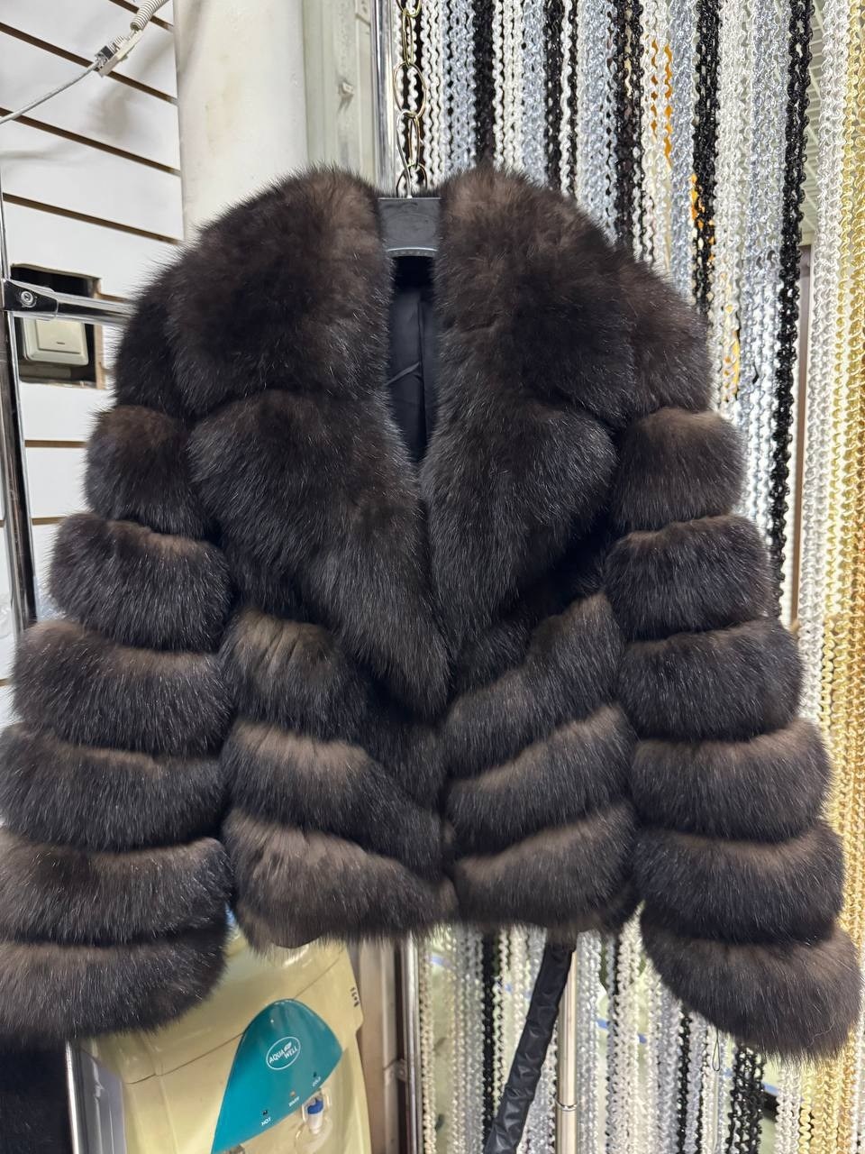 шуба из песца,шуба автоледи песец колотый лед,шуба песец,шубка из песца,шуба из песца колотый лед