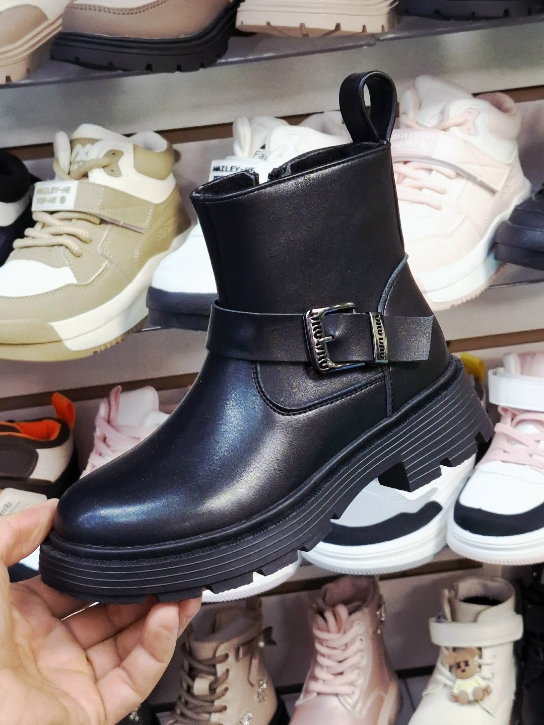 ,модные ботинки,детские полусапожки,детские ботинки,зимние ботинки для девочек