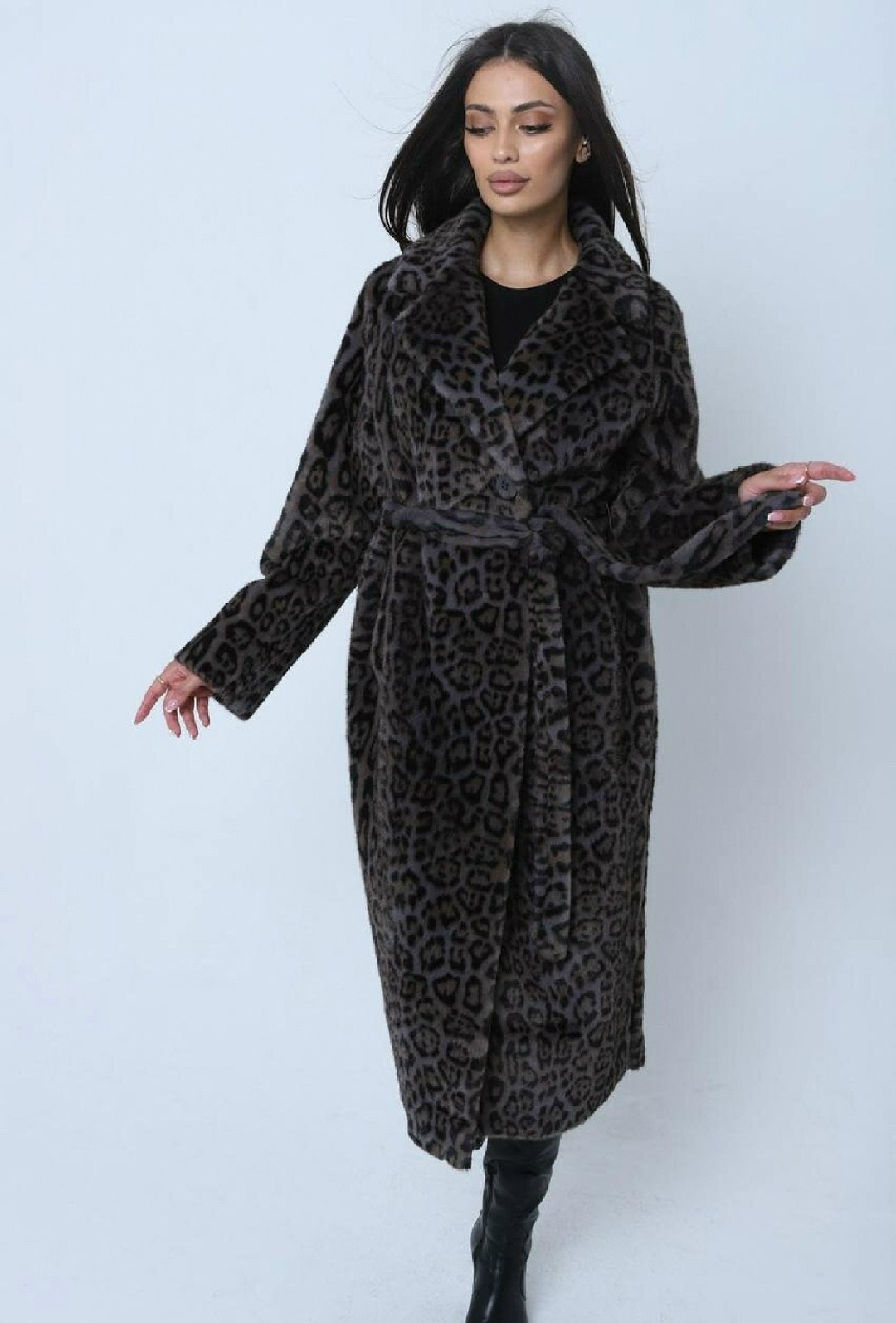 шуба леопардовая,искусственная леопардовая шуба,шуба из lux экомеха женская,пальто из эко-меха electrastyle 4-7038/28м-0290,искусственная шуба zara коричнев леоп принт 46-50 xxl