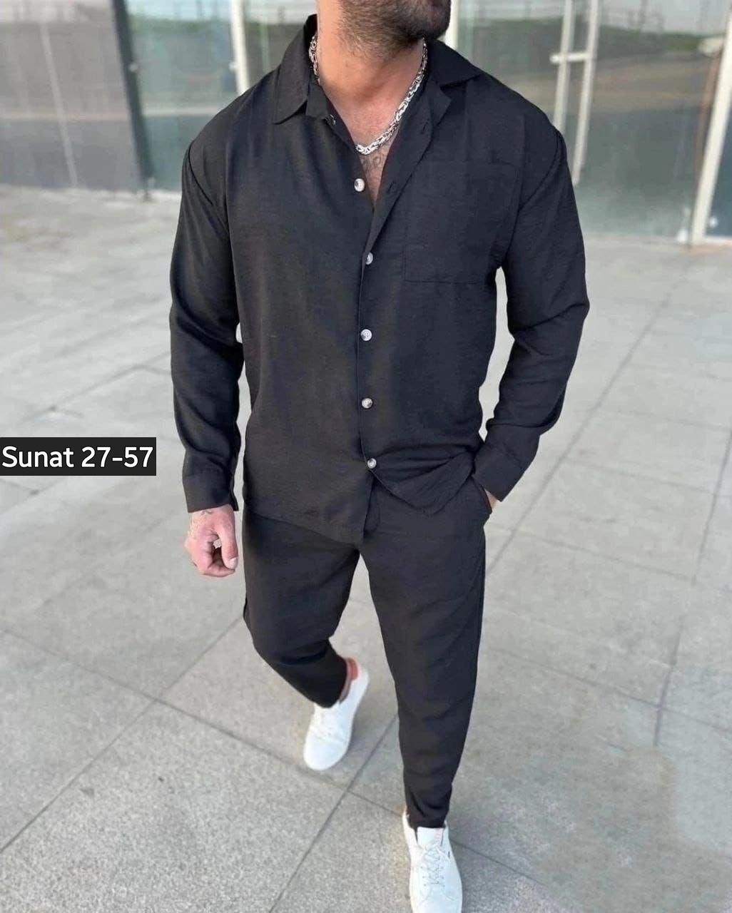 костюм мужской летний 48-58,костюм летний мужской,костюм двойка для мужчин лен,костюм с рубашкой,костюм двойка мужской